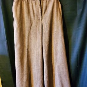 Lane Bryant size 18 wide straight leg brown tweed pants